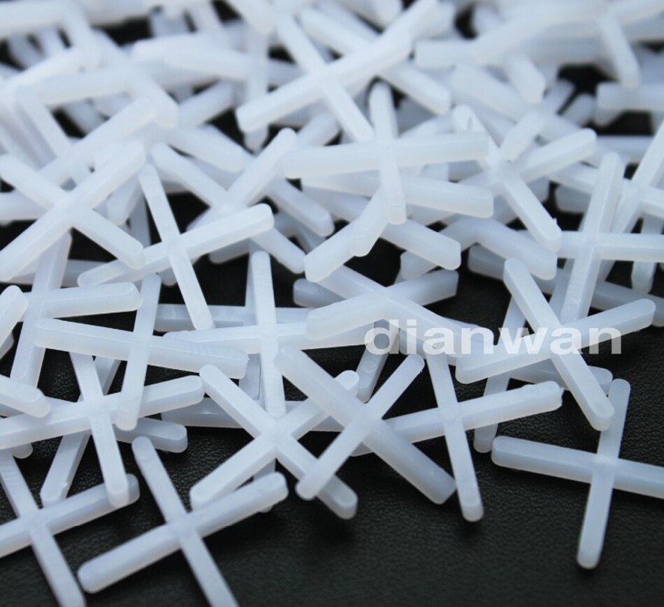 2mm Tile Spacers For Spacing Of Floor Wall Tiles 1000pcs