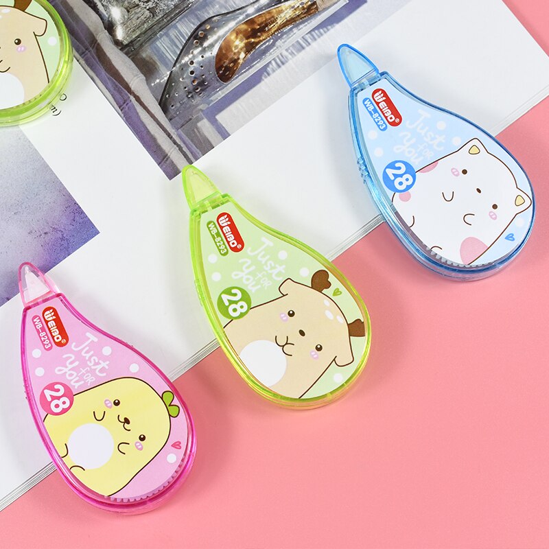 8293Kawaii 2 Stuks Correctie Tape Wit Out Corrector Tape School Supply Office Supply Student Briefpapier Kantoor Accessoires