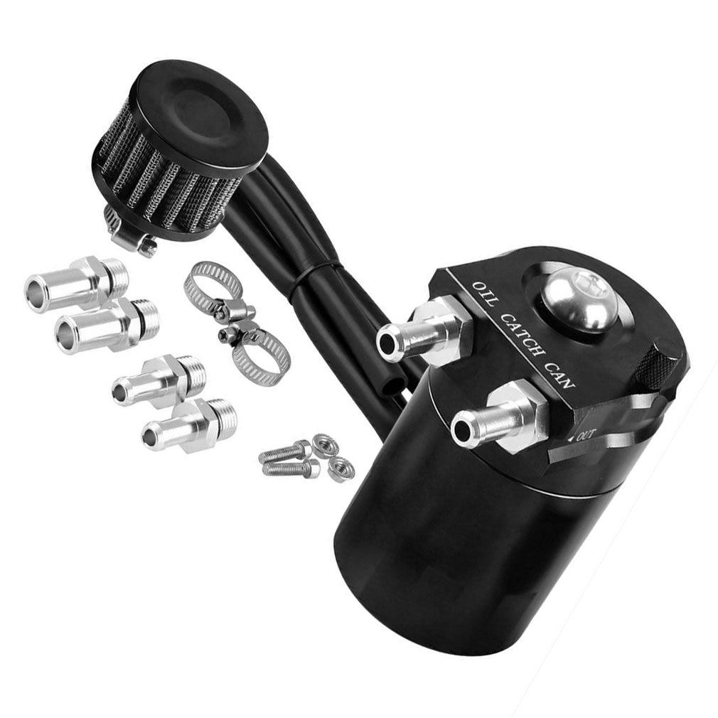 300Ml zbiorniczek odmy (separator oleju) zbiornik odpowietrzający może zbiornik + zestaw filtrów cylinder aluminiowy silnik profesjonalny stylowy i przenośny gorąca sprzedaż