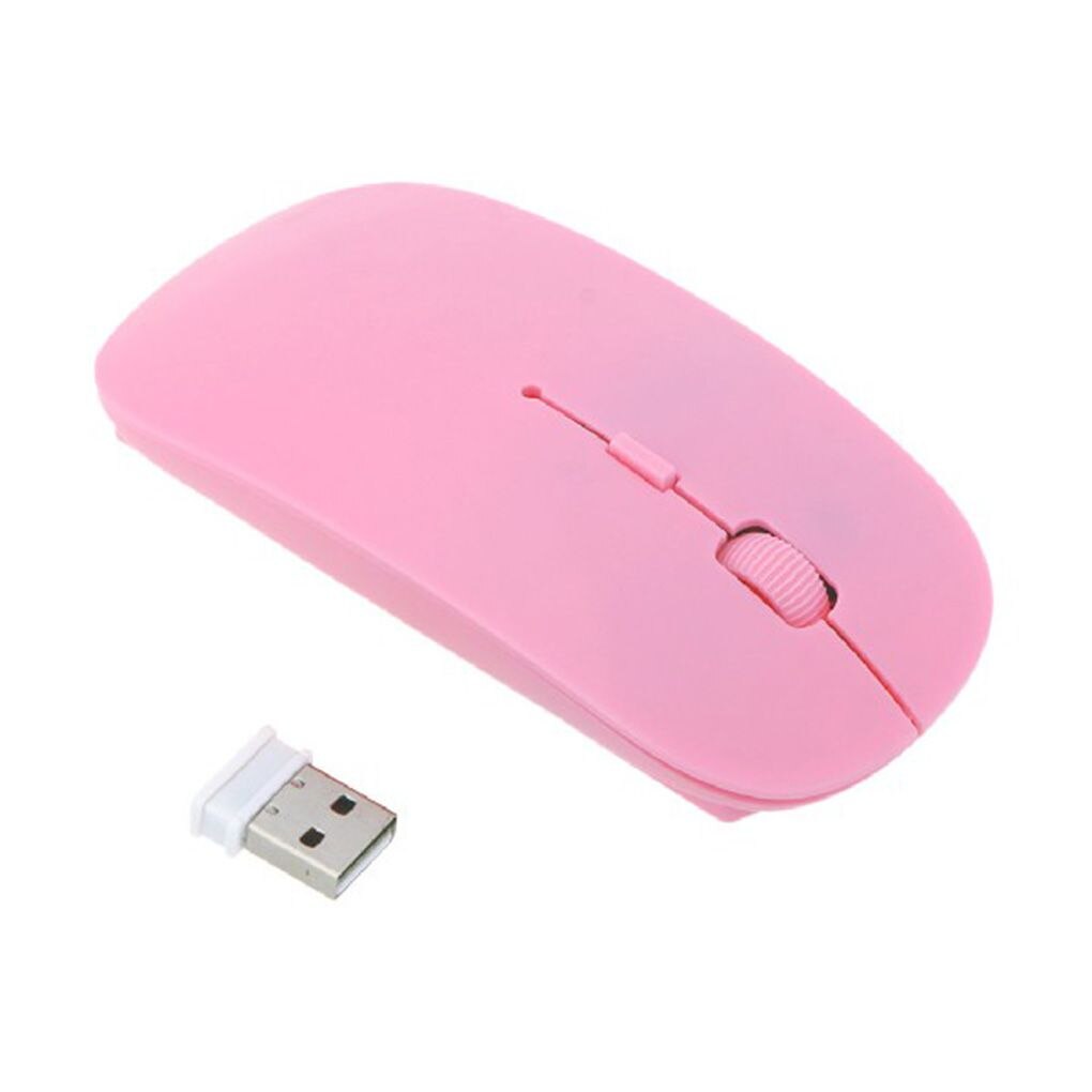 Ultra Thin Optical Wireless Mouse 1600DPI 2.4G Wireless Mice Receiver Super Slim Office Mouse for PC Laptop Notebook