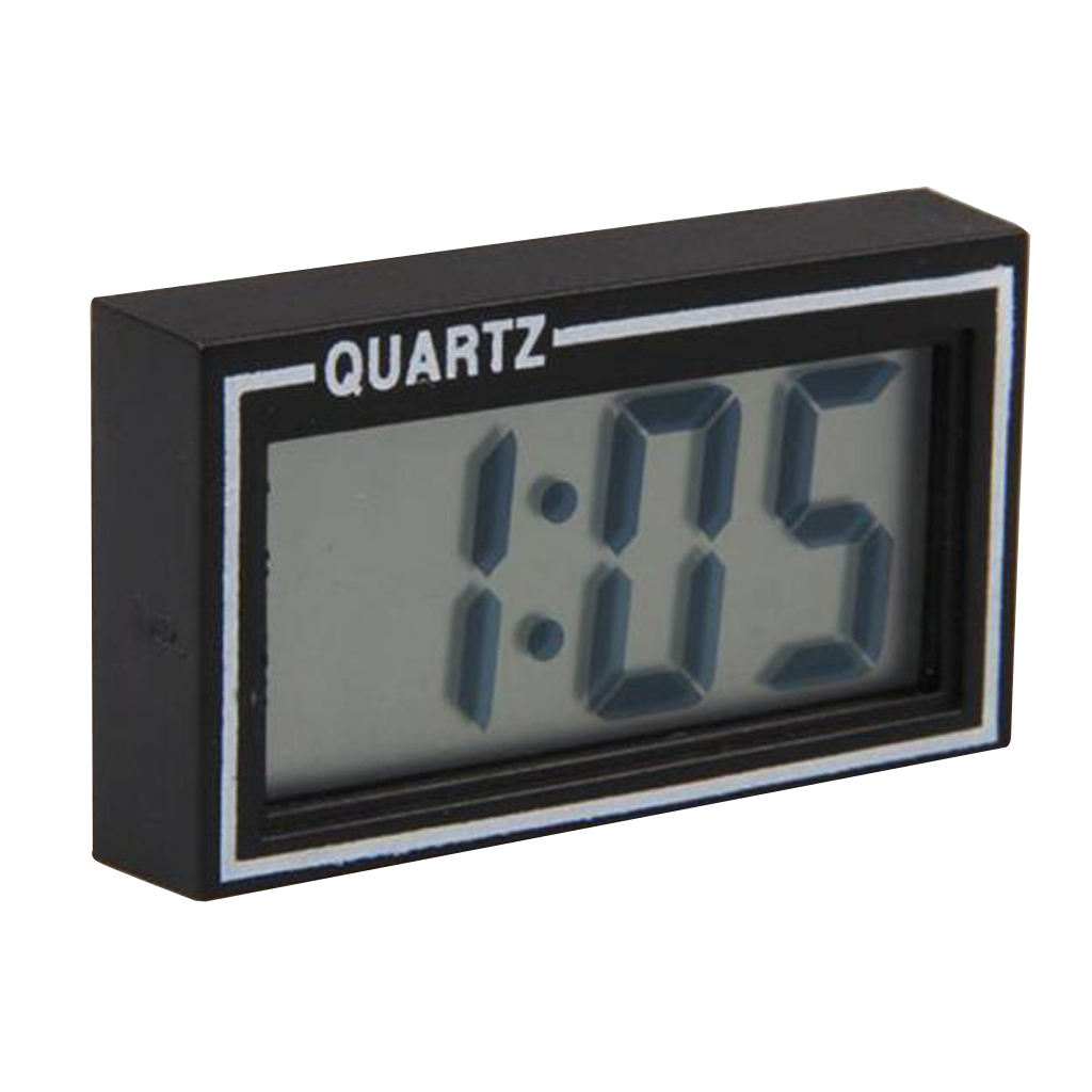 LED Digital Alarm Clock Battery Operated Small for Bedroom/Wall/Travel