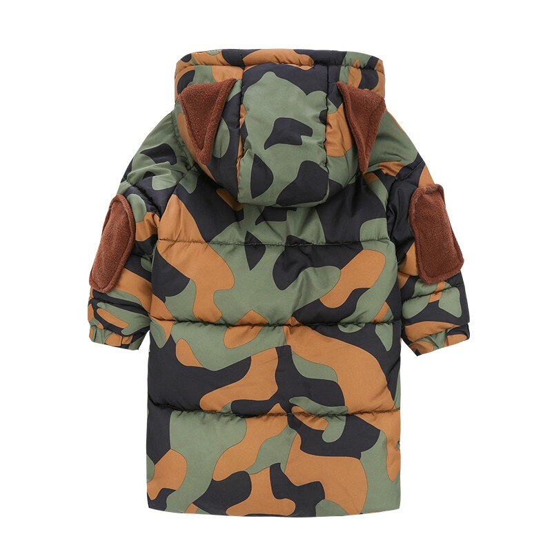 Vestes d'hiver pour enfants pour adolescentes hiver bébé Parkas pour garçons infantile pardessus fermeture éclair vêtements d'extérieur à capuche