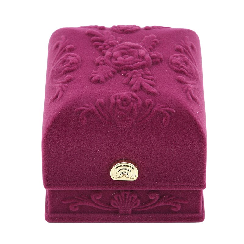 Präglade smyckesfodral för hänge halsband ring örhängen armband paketask smycken arrangör bröllopslådor: 1