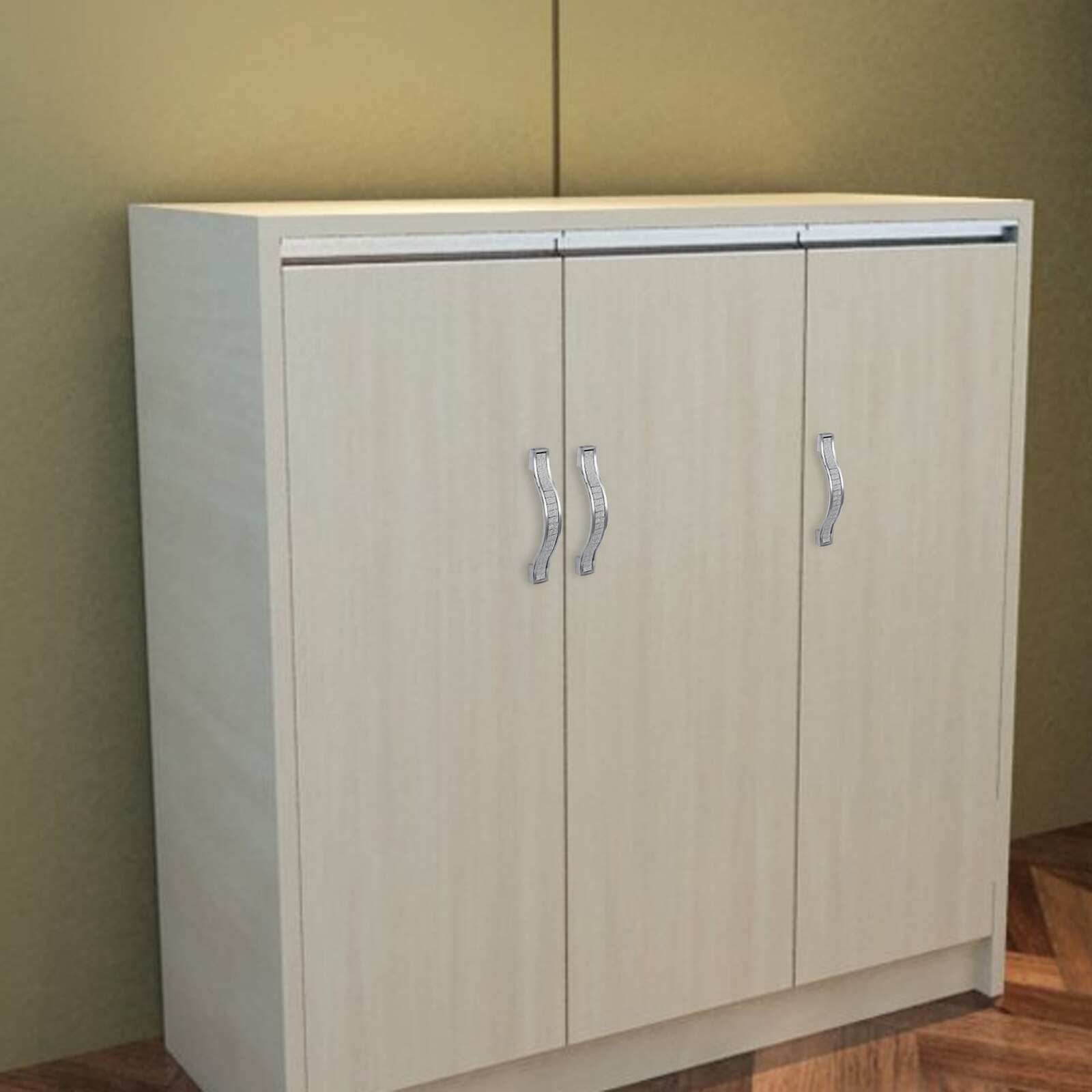 GARLLEN 10 sztuk 128mm nowoczesna kryształowa diamentowa klamka drzwi pochwyty robić szafki kuchenne szafa szuflada robić szafki