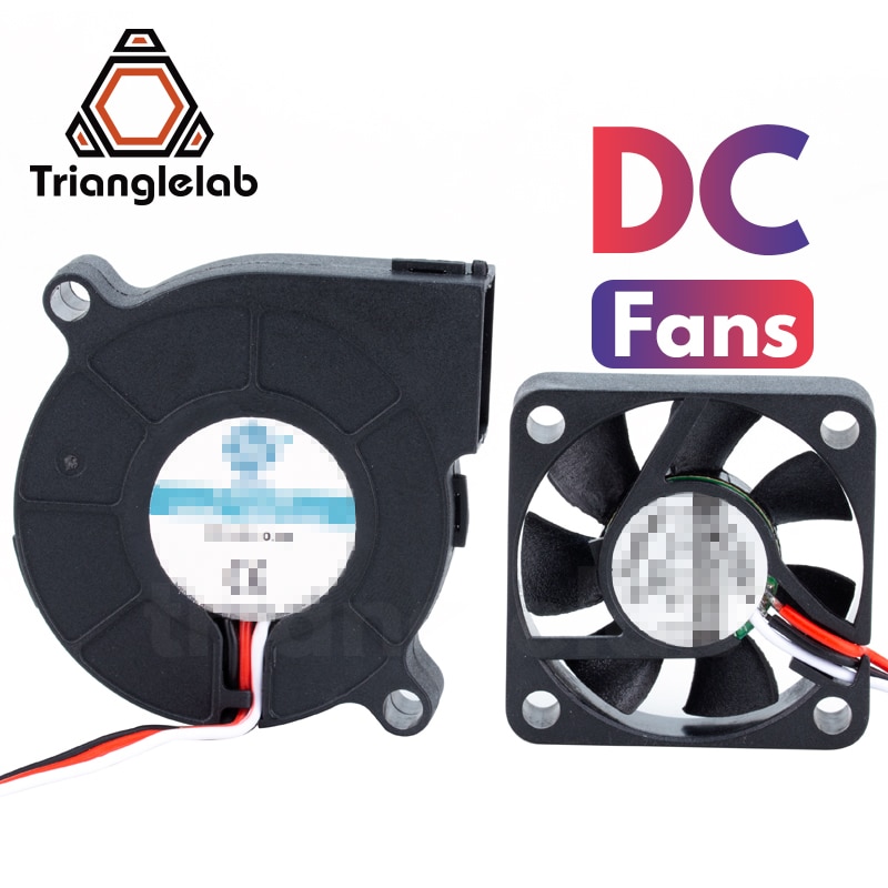 TriangleLAB 3 wires DC fans sets for Prusa i3 MK3 MK3S MK2/2.5 3D printer