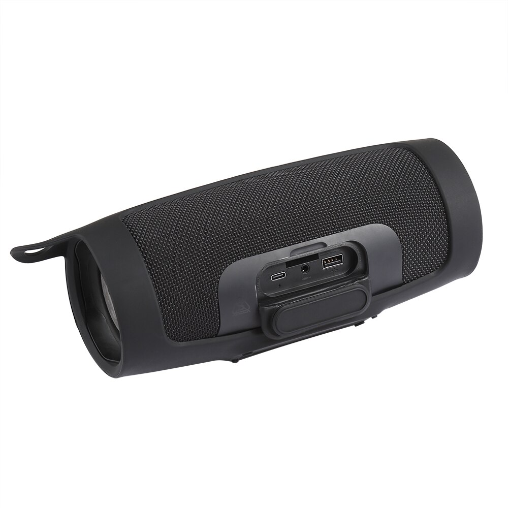 2 in 1 eva högtalare hård dragkedja förvaringsbox väska + mjukt silikonfodral för jbl charge 4 bluetooth högtalare för jbl charge 4 fodral