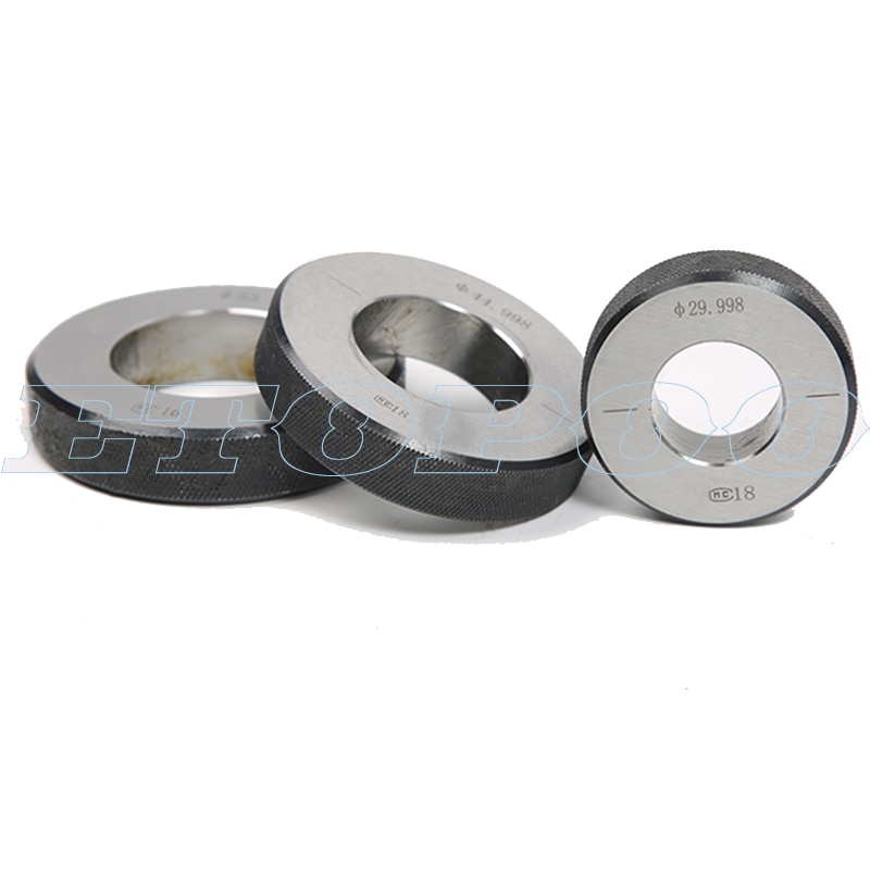 1pcs from 3mm-100mm Inner diameter Calibration Gauge 0.002mm Setting Plain ring gauge Smooth hole gauge measuring tools