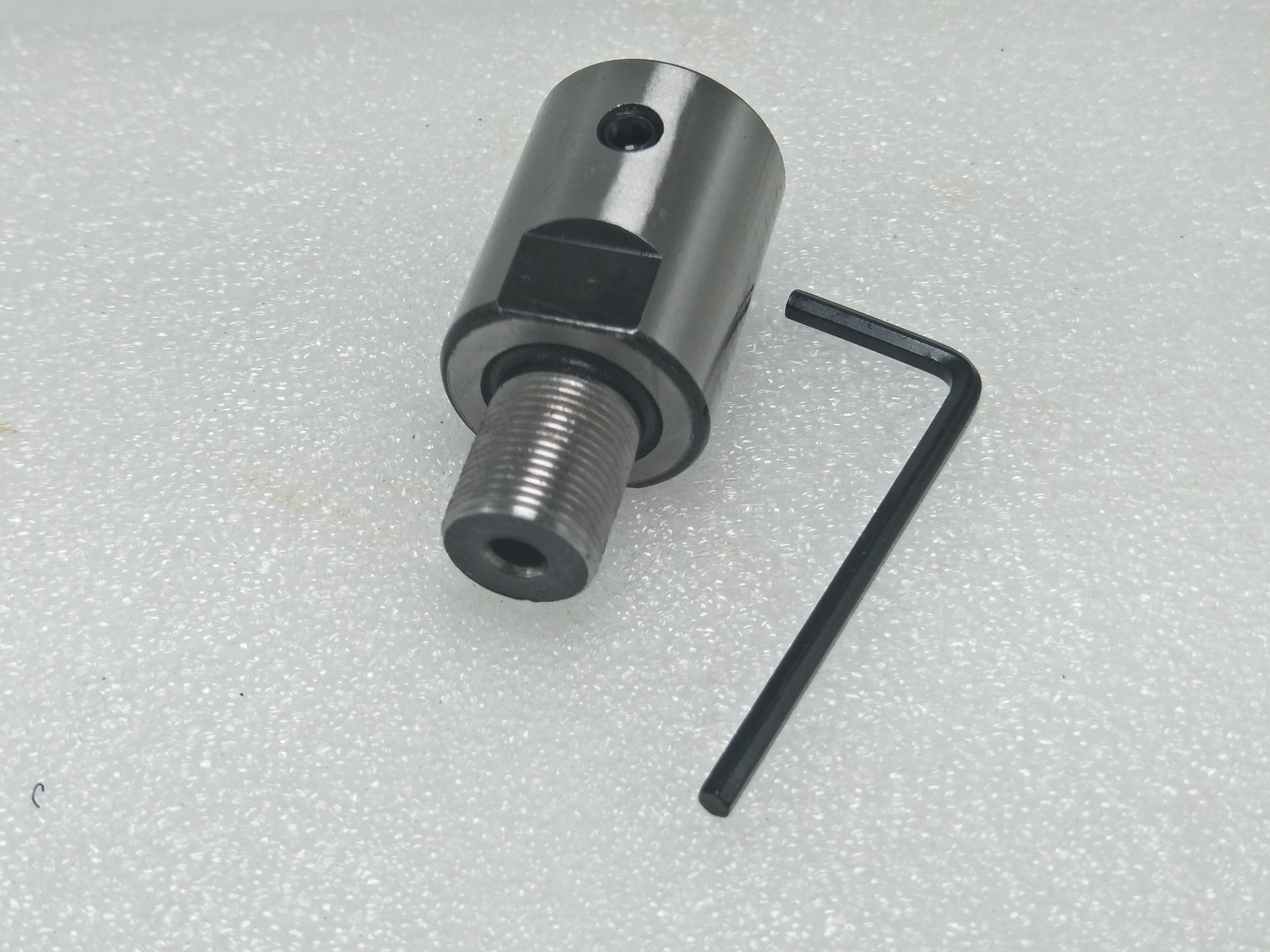 8mm 10mm 12mm 14mm 15mm 16mm 19mm adapter M14*1 Connecting rod Bushing For woodworking chuck Lathe Bench Mill DIY m14 adapter