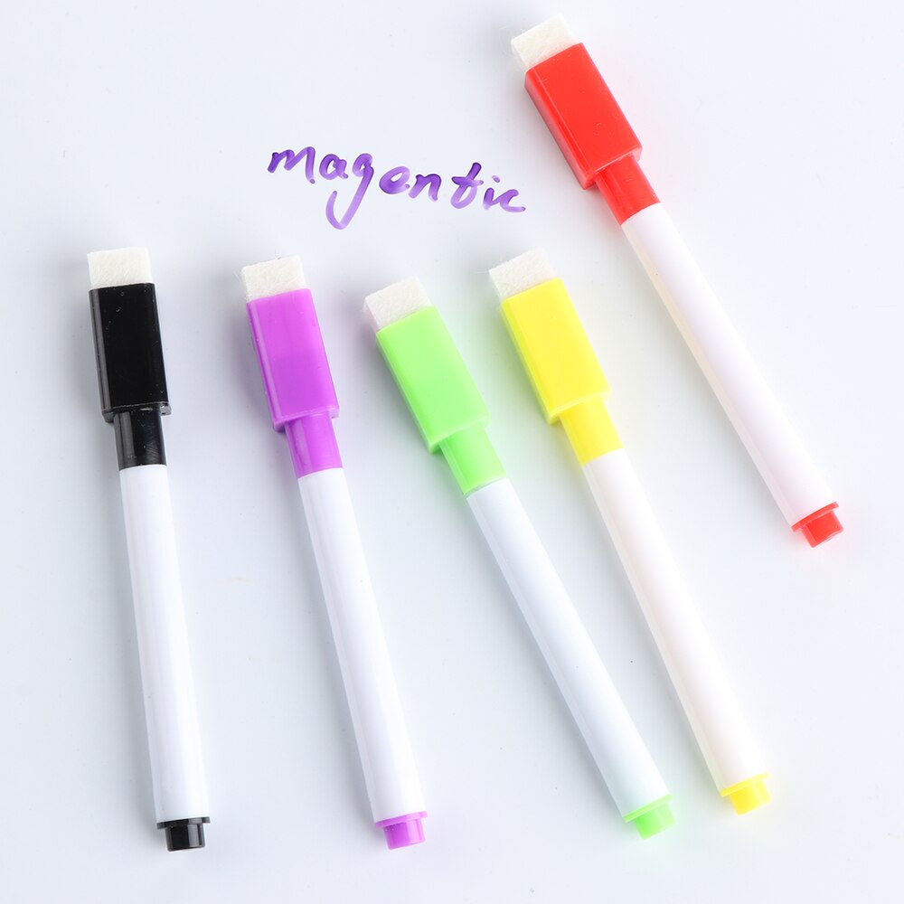 8pcs white board marker pens dry erase eraser easy Plastic whiteboard Painting Painting Non-toxic Durable Signature Pen