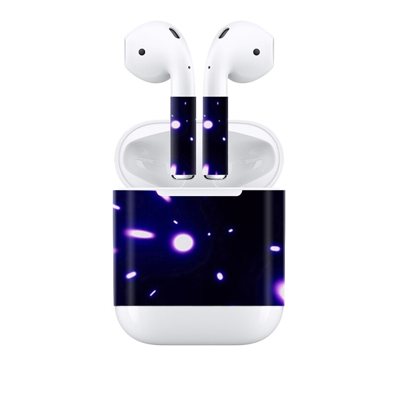 Blauwe Verlichting Stickers voor AirPods Skin Siliconen Case voor AirPods Skin Decal Beschermende Cover Wraps