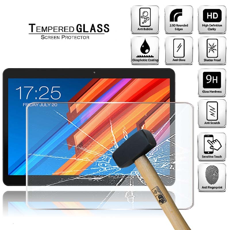 Tablet Tempered Glass Screen Protector Cover for Teclast M20 4G Tablet Anti-Screen Breakage Anti-Fingerprint Tempered Film