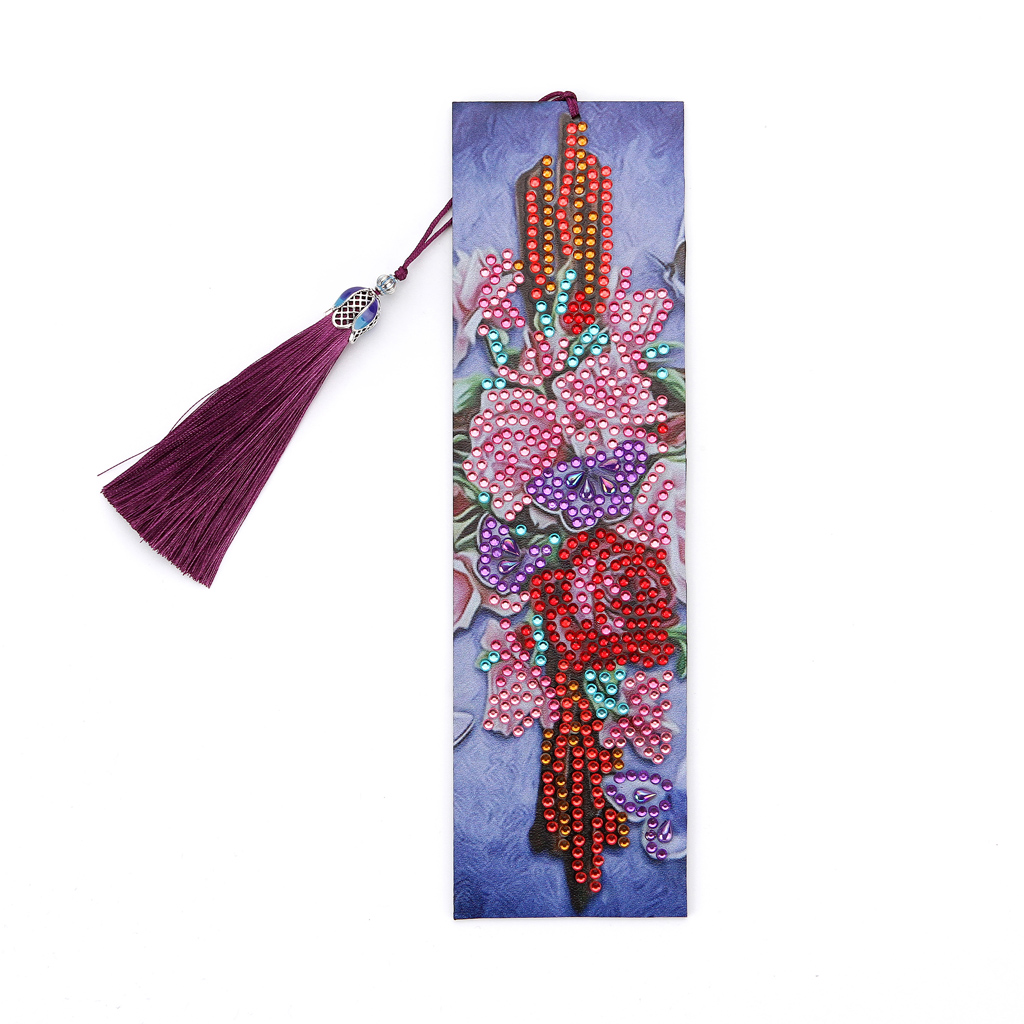 Diamond Painting Bookmarks Embroidery Craft Diamond Art Bookmark DIY Special Shaped Drill Cross Stitch Embroidery Kits Home: M