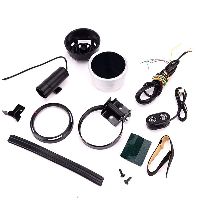 3.75 Inch 88mm Tachometer Blu-ray 12V Car Modified Meter 0-11000 Rpm Gauge