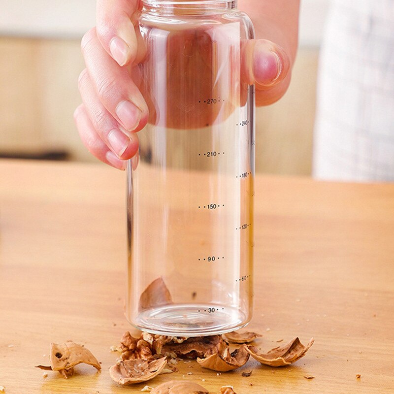 Kitchen Glass Sauce Squeeze Bottle Kicthen Storage Pot for Ketchup Salad and Honey