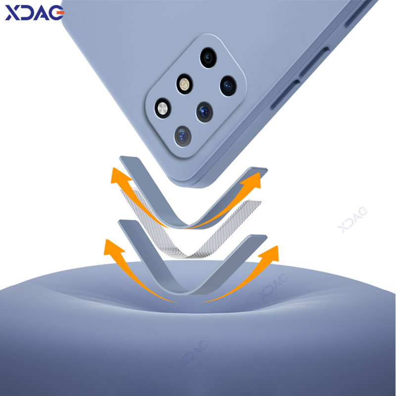 Für OnePlus 8T 5G doppelt Liner Telefon fallen 360 Weiche Original Quadratische Flüssigkeit Silikon Zurück Abdeckung eins Plus onePlus8T 8T Hülse Taschen