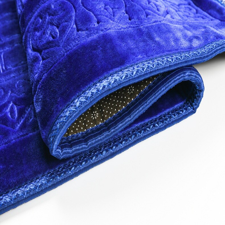 Thick Soft Muslim Islamic Prayer Mat Salat Musallah Prayer Rug tapis de priere islam Sajadah Pray Rug Carpet gebedskleed 80X120