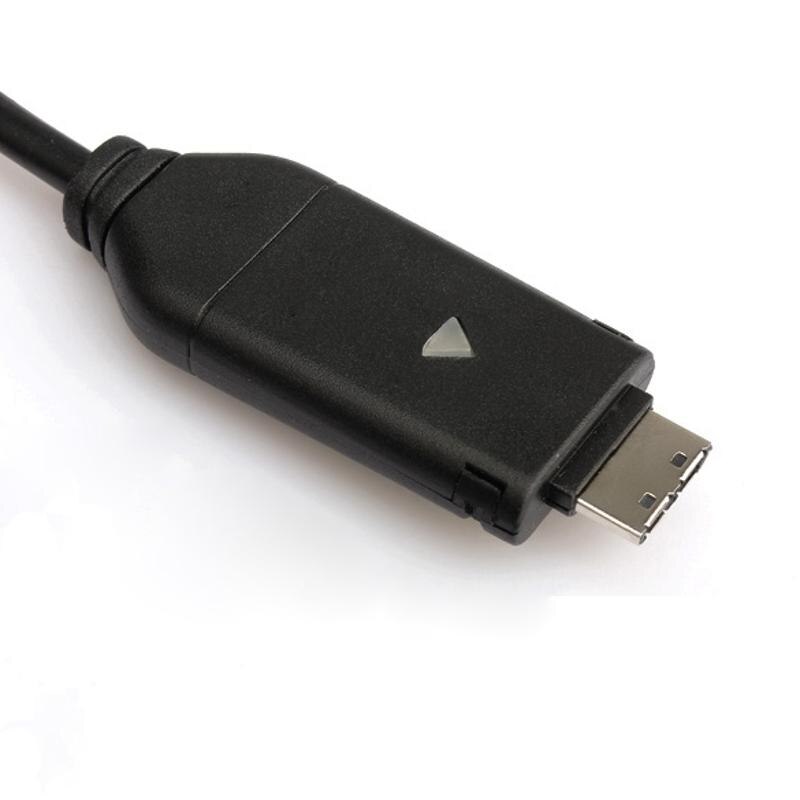 Usb kamera laddare kabel dataöverföring sladd pic sync strömförsörjning laddare sladd för samsung kamera  es65 es70 es63 pl150 pl100