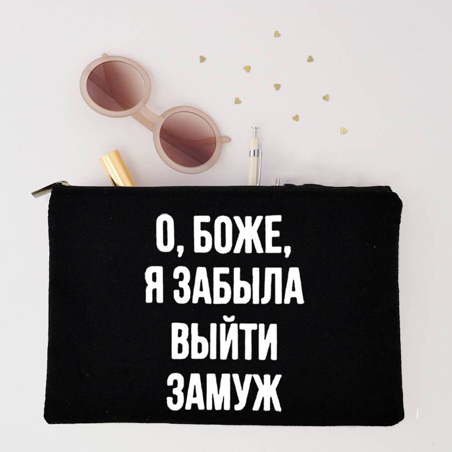 Mode Russische Letters Vrouwen Make-Up Cosmetische Tassen Beauty Bag Organizer Toilettas Kits Zakken Wassen Pouch Portable Eco Travel Cases