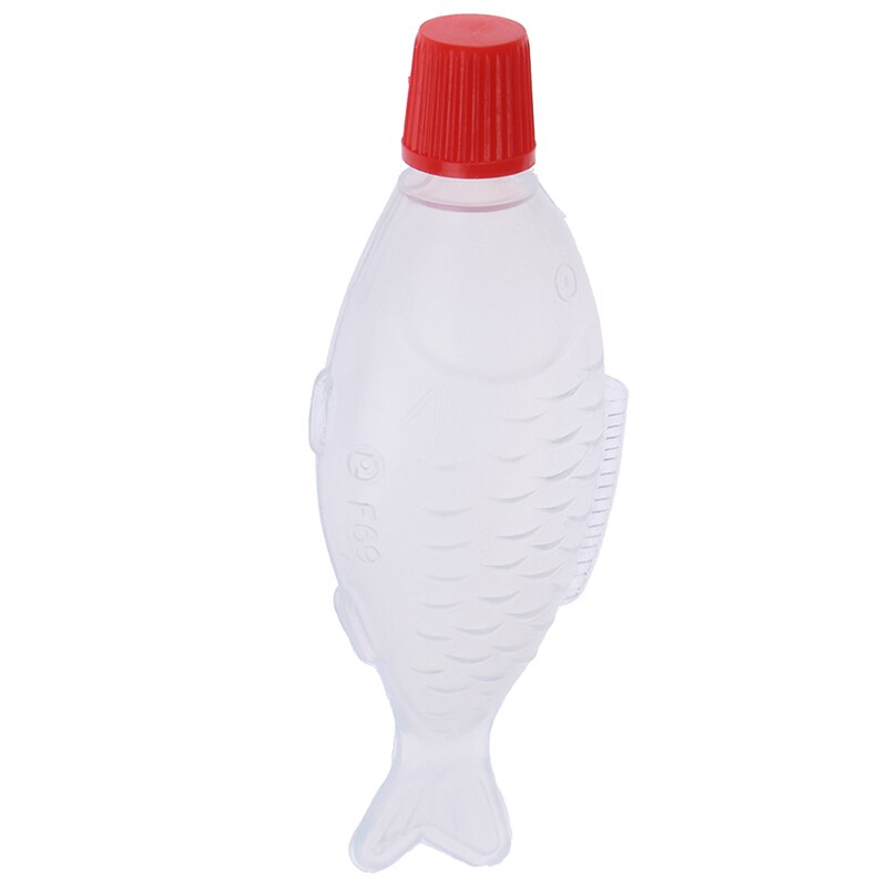 10Pcs Fish-Shaped 4ml Soy Sauce Disposable Sauce Bottle Rice Ball / Sashimi /Sushi Bottle Vinegar Bottle