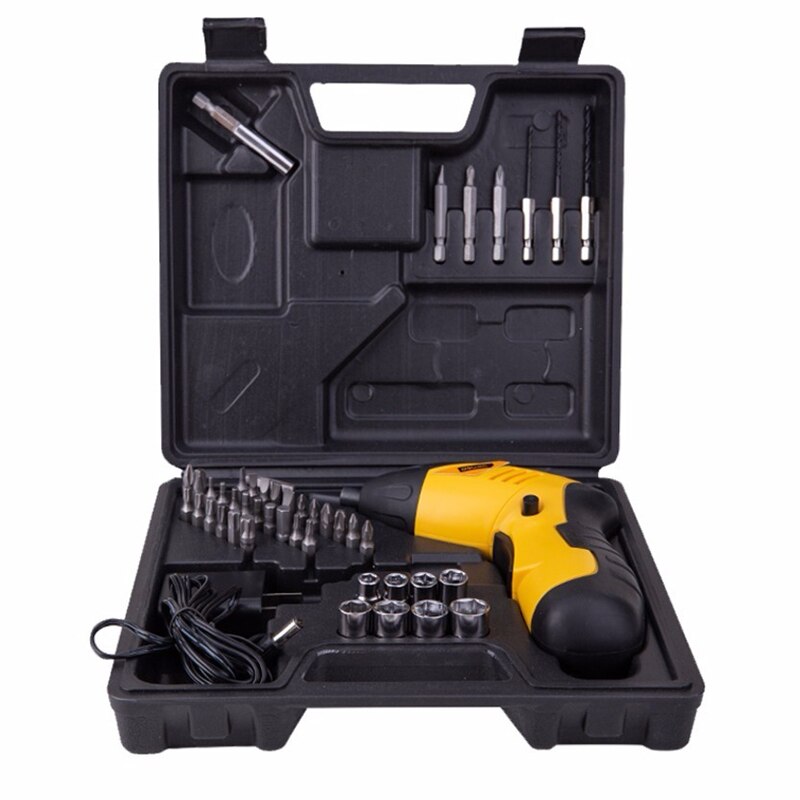 Powerful electric tools lithium battery screwdriver rechargeable small household electric drill: DL4