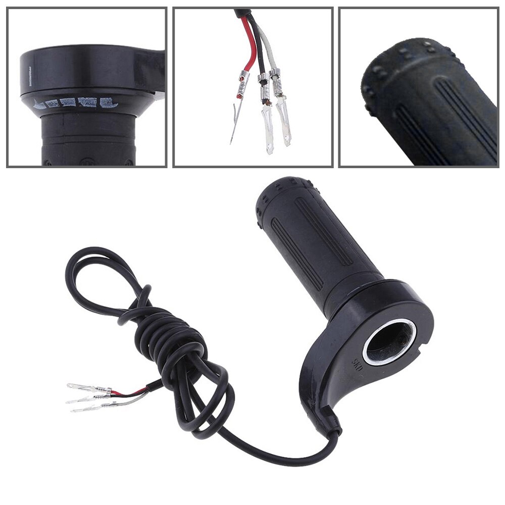 24/36/48 V Entwist Gashendel Voor Elektrische Scooter Fiets E-bike 7/8 "Stuur Motor accessoires