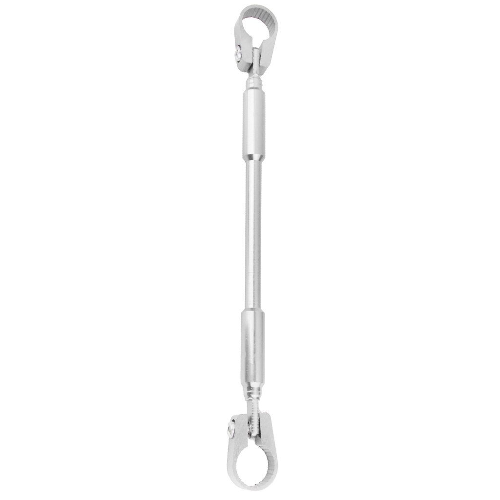 Manillar de 7/8 "22mm Barra de Cruz ajustable palanca de fuerza de dirección: Silver