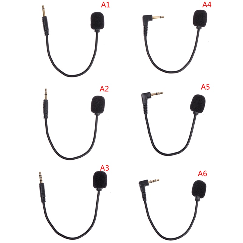 Omnidirectionele Metalen Microfoon 3.5Mm Jack Flexibele Microfoon Mini Audio Mic Voor Computer Laptop Voor Skype Chat