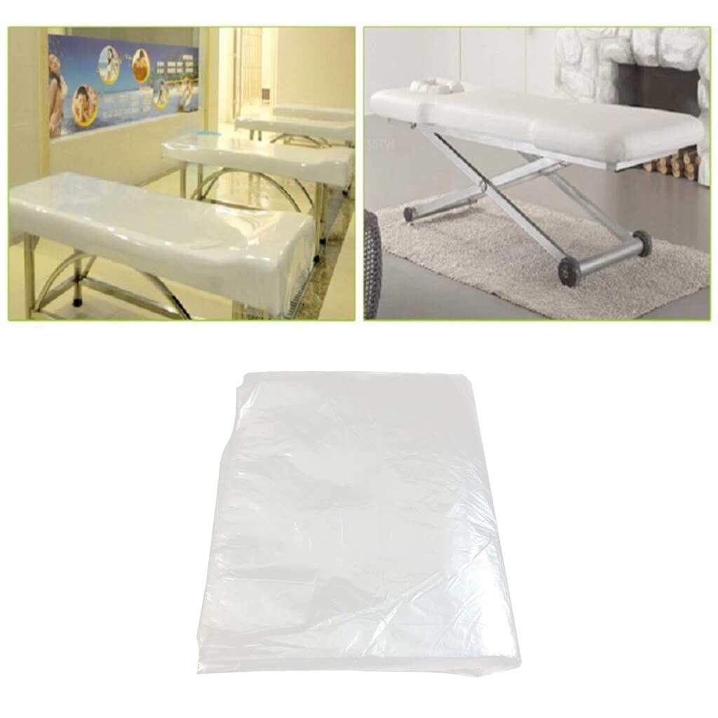 90 Pcs Spa Lakens Wegwerp Massage Tafel Vel Plastic Bed Cover Schoonheidssalon Lakens Levert