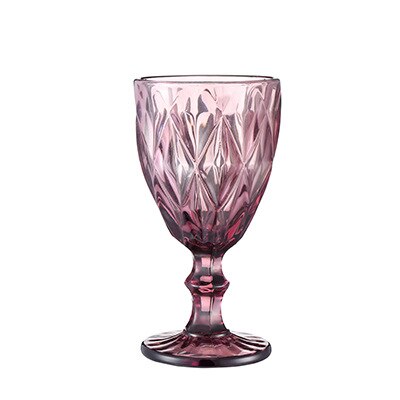 Verre à vin rouge verre gobelet couleur épaisse sans plomb Champagne verre européen rétro verre à vin: 3