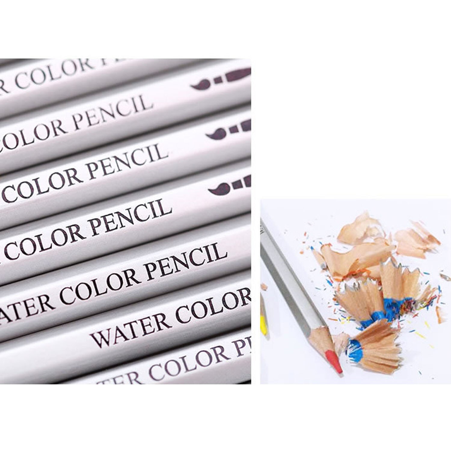 24 Colors Water Soluble Colored Coloring Pencil Wa... – Grandado