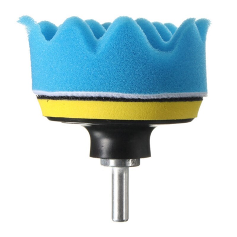 Self-adhesive Polishing Waxing Wool Wheel Wave Flat Sponge Wheel Automobile Polishing Disc Beauty Waxing Car Polishing Disc