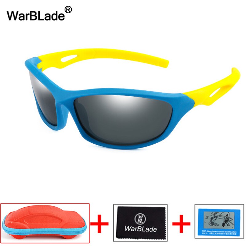 Ltsbaed 3er Set Kinder Sonnenbrillen - Polarisiert UV400 Schutz Silikon Rahmen