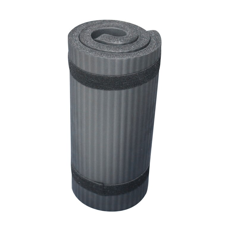 Pilates-trainingsmatte, dick, 60 x 25 x 1.5cm cm, yoga-kniepolster, zusätzliche unterstützung für knie, handgelenke und ellbogen: Schwarz