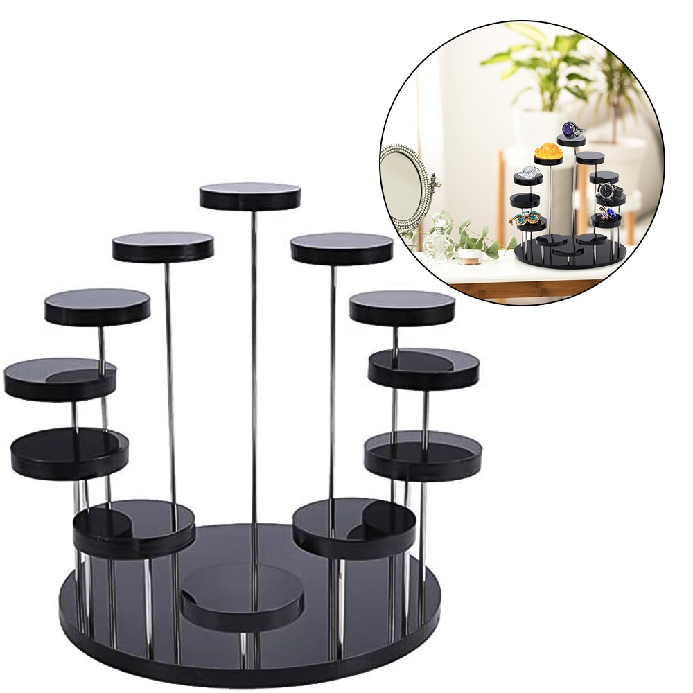 Cupcake Cake Stand Acryl Display Stand Taart Houder Voor Sieraden Cake Dessert Rack Thuis Verjaardagsfeestje Stand Decor: C