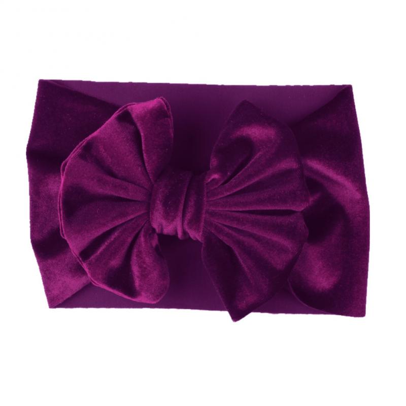 -né bandeau or velours élastique bébé foulard bandeau filles bandeau enfants enfants bébé extensible cheveux accessoires