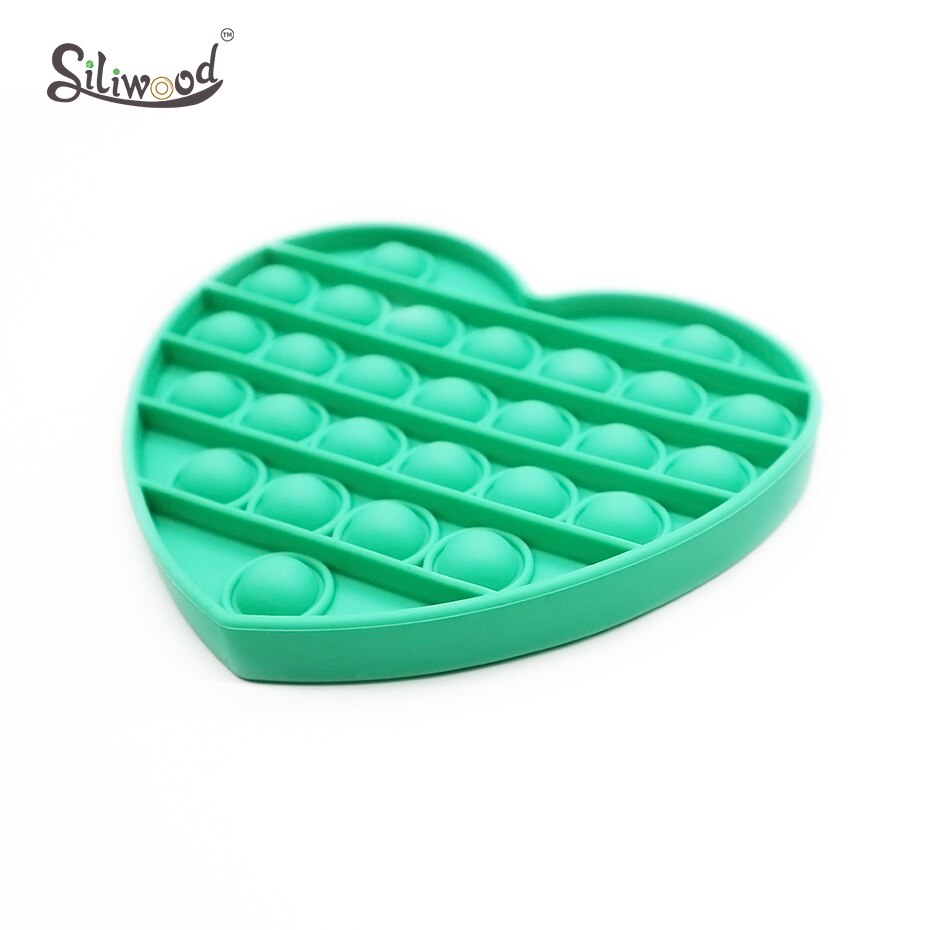1Pc Push Bubble Fidget Zintuiglijke Speelgoed Autisme Speciale Behoeften Stress Reliever Helpt Stress En Verhogen Focus Zachte Squeeze speelgoed