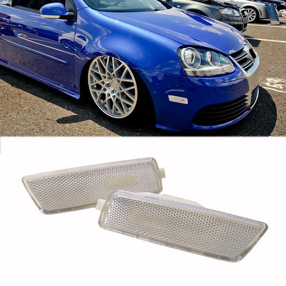 Car lights Clear Lamps Side Marker Lights Front Bumper