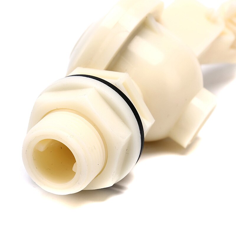 1 '' verstelbare kunststof vlotterkogelklep automatische vulvlotterkogelklep waterregelschakelaar voor watertoren watertank aquarium