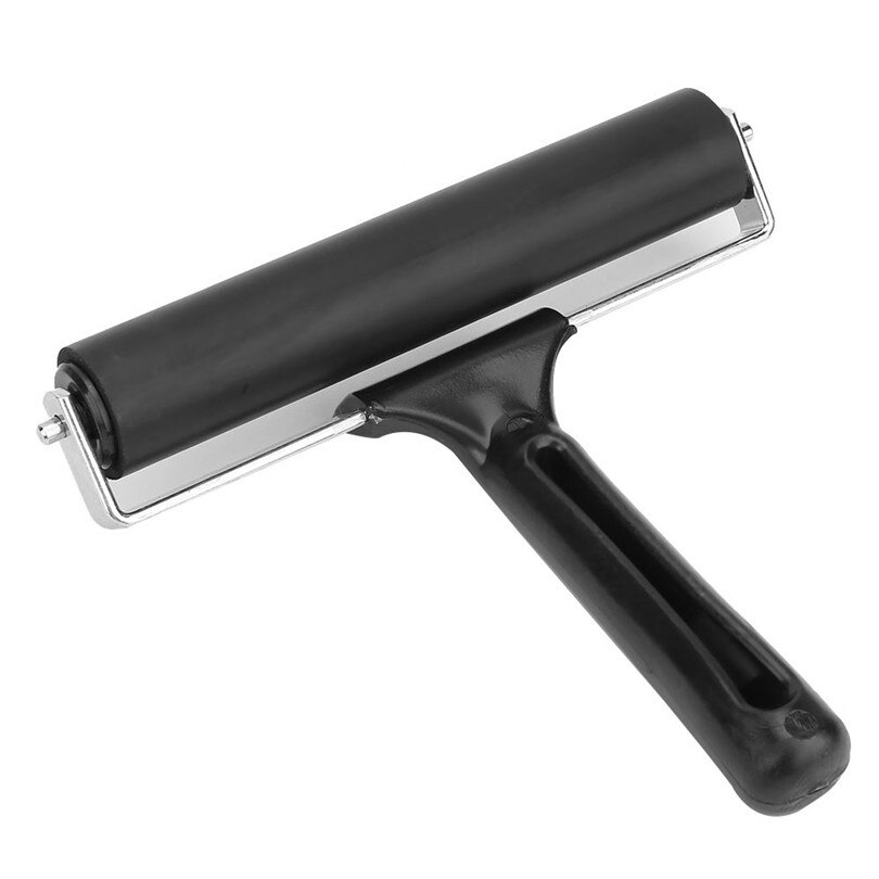 Børster fnug fjerne ruller gummi brayer rulle kunst blæk maleri printfremstilling rulle stempling værktøj 15 cm sweater barbermaskine bærbar