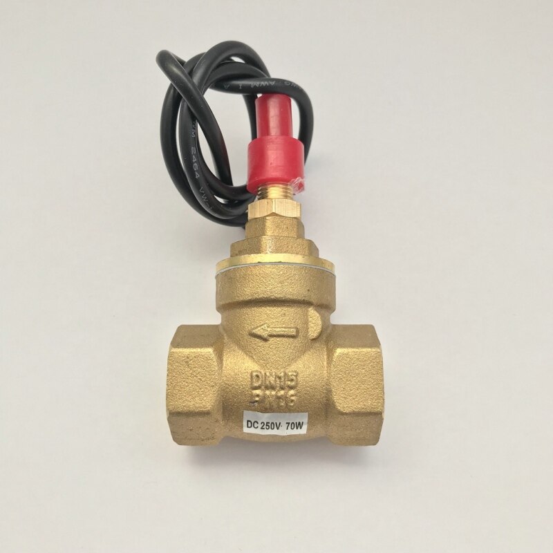 Baffle Flow Switch USB-FS21TA Normally Open Circuit Flowswitch 70W Max Load DC5-36V Reliable BSP G 1/2" Female Made of Brass