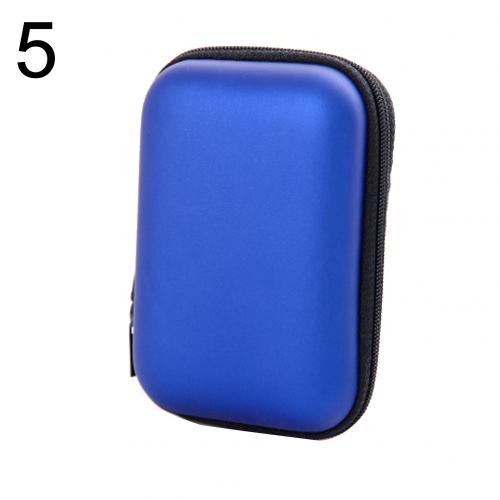 Portable Square/Rectangle Nylon Case USB Disk Earphones Storage Bag Organizer Case Charger data cable Organizer Case travel Case: 5