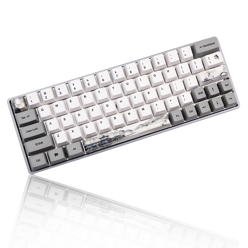 Dye subbed keycap 60%  pbt oem keycap set mekanisk tastaturbord keycap for  gh60 rk61/ alt 61/ annie /poker keycap  gk61 gk64 dz60