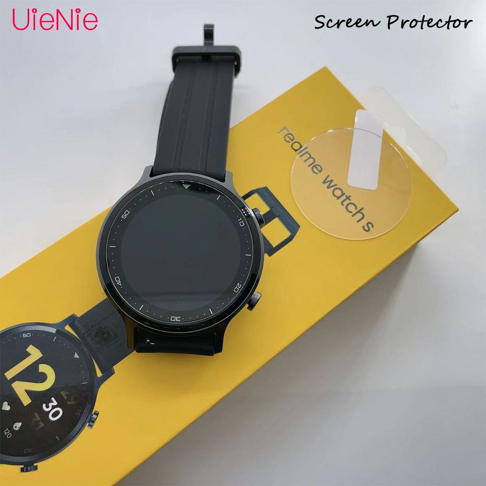 2Pcs Voor Realme Horloge S Smart Horloge 2.5D 9H Screen Clear Volledige Dekking Protector Anti-Kras Beschermende glas Films Accessorie