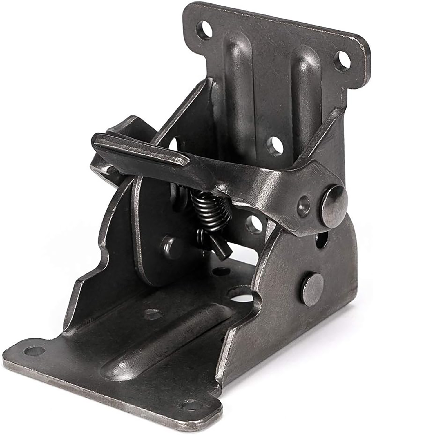 Foldable Bracket, Self-Lock Hinge Hardware with Screws Lock Extension Support for Table Leg, Bed Leg, Workbench, Pack of 4