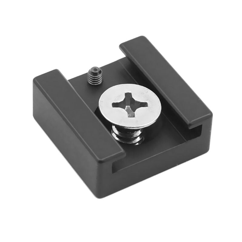 L21B Koude Schoen Mount Adapter Base Uitbreiding Beugel Met 1/4 &quot;Montage Schroef Voor Dslr Camera Kooi Flash Led Licht microfoon