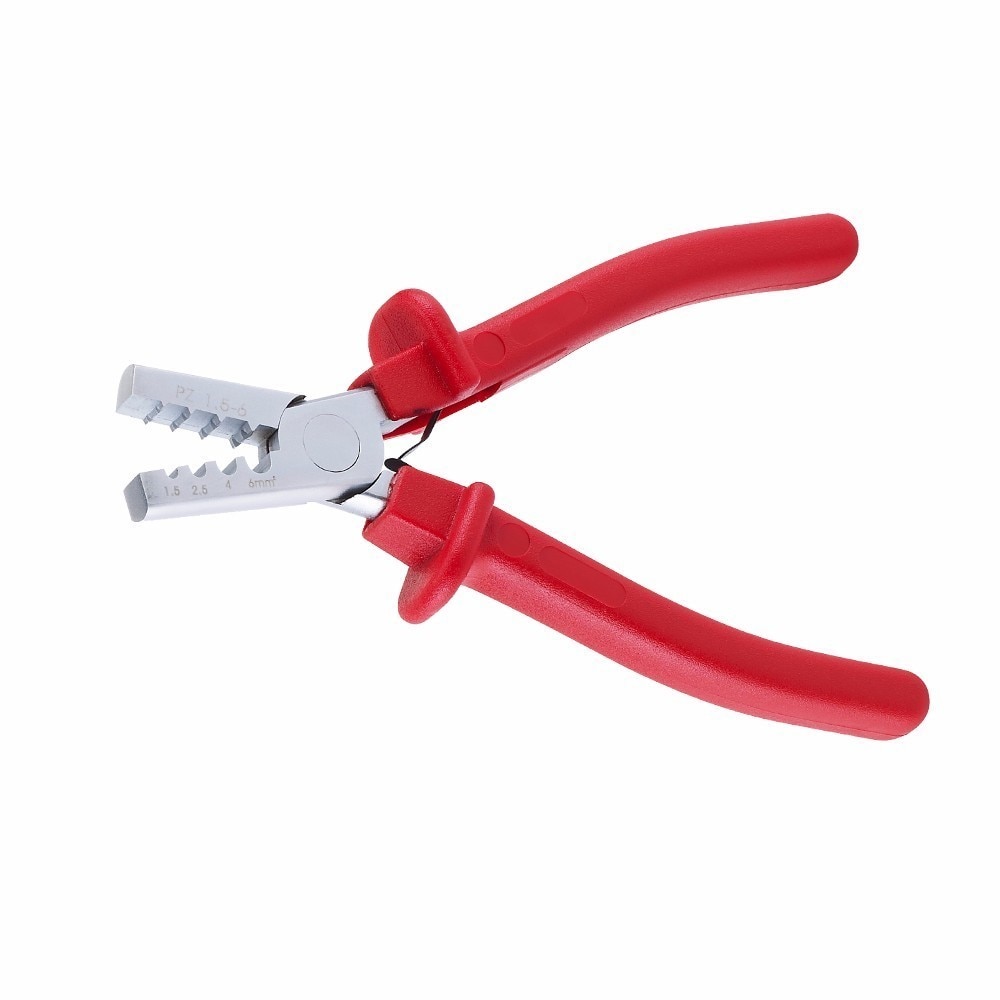Small Crimper Pliers 0.25-35mm Germany Style Electrical Bootlace Terminal Ve Crimping Tools