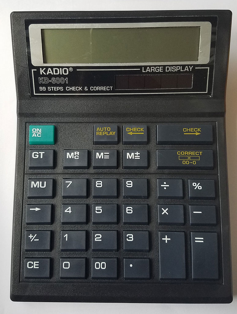 Kadio Kd-6001 calculadoras