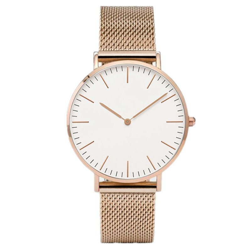 1PC Luxe Rose Gouden Horloge Vrouwen Armband Horloges Dames Casual Quartz Horloge Staal Dameshorloge Montre Femme Relogio
