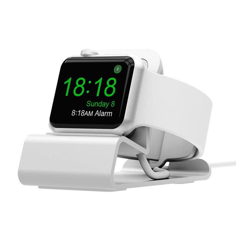 Station de charge en aluminium pour apple watch, support de charge pour apple watch série 6/5/4/3/2/SE, iwatch 44 42 40 38mm