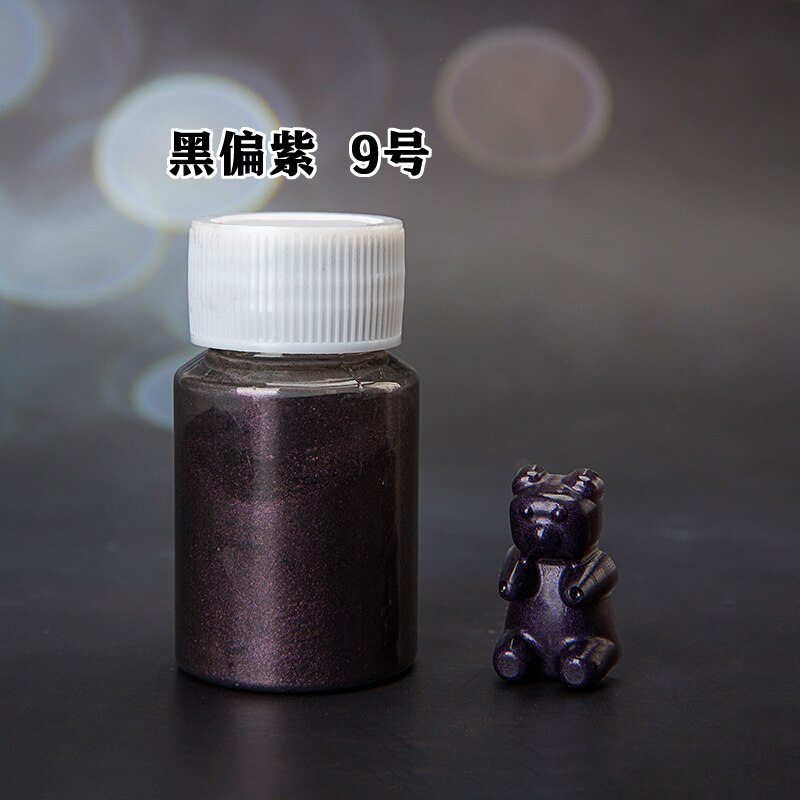 DIY Epoxy Resin Filler Dye Pearl Pigment Cat Eye Pearlescent Mineral Powder Handmade Crafts Making Beauty Nails Accessories: Purple 